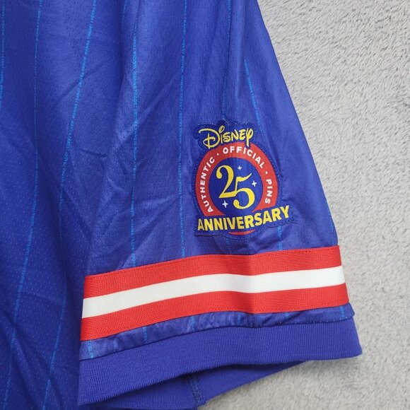 Disney Pin Trader Jersey Adult Medium Baseball Button Down Short Sleeve 2025 - Picture 5 of 11